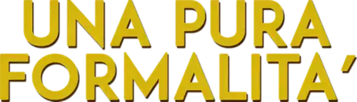 Una pura formalità