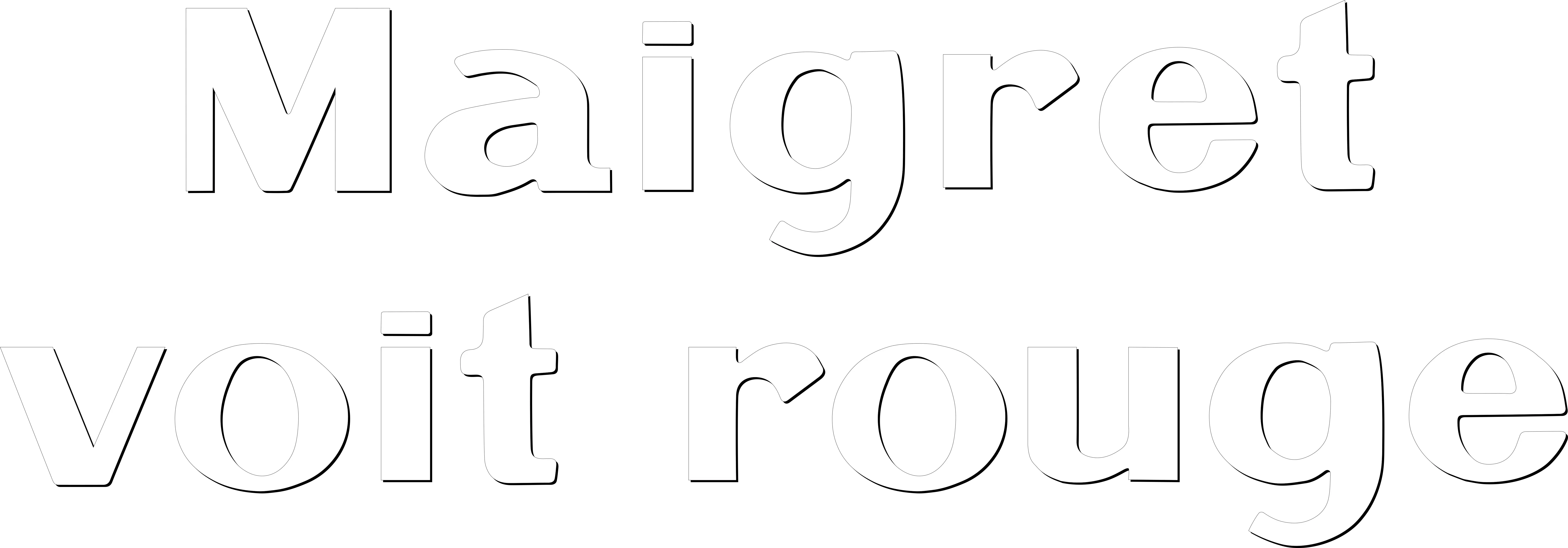 Maigret voit rouge