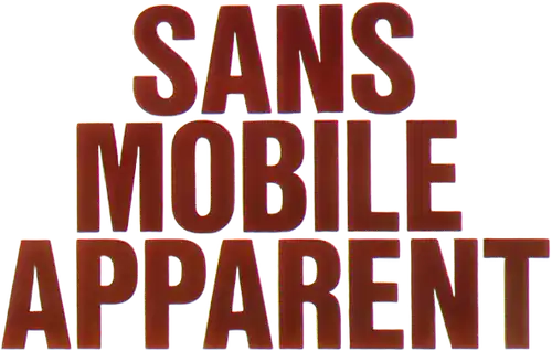 Sans mobile apparent