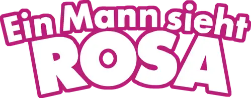 Ein Mann sieht rosa